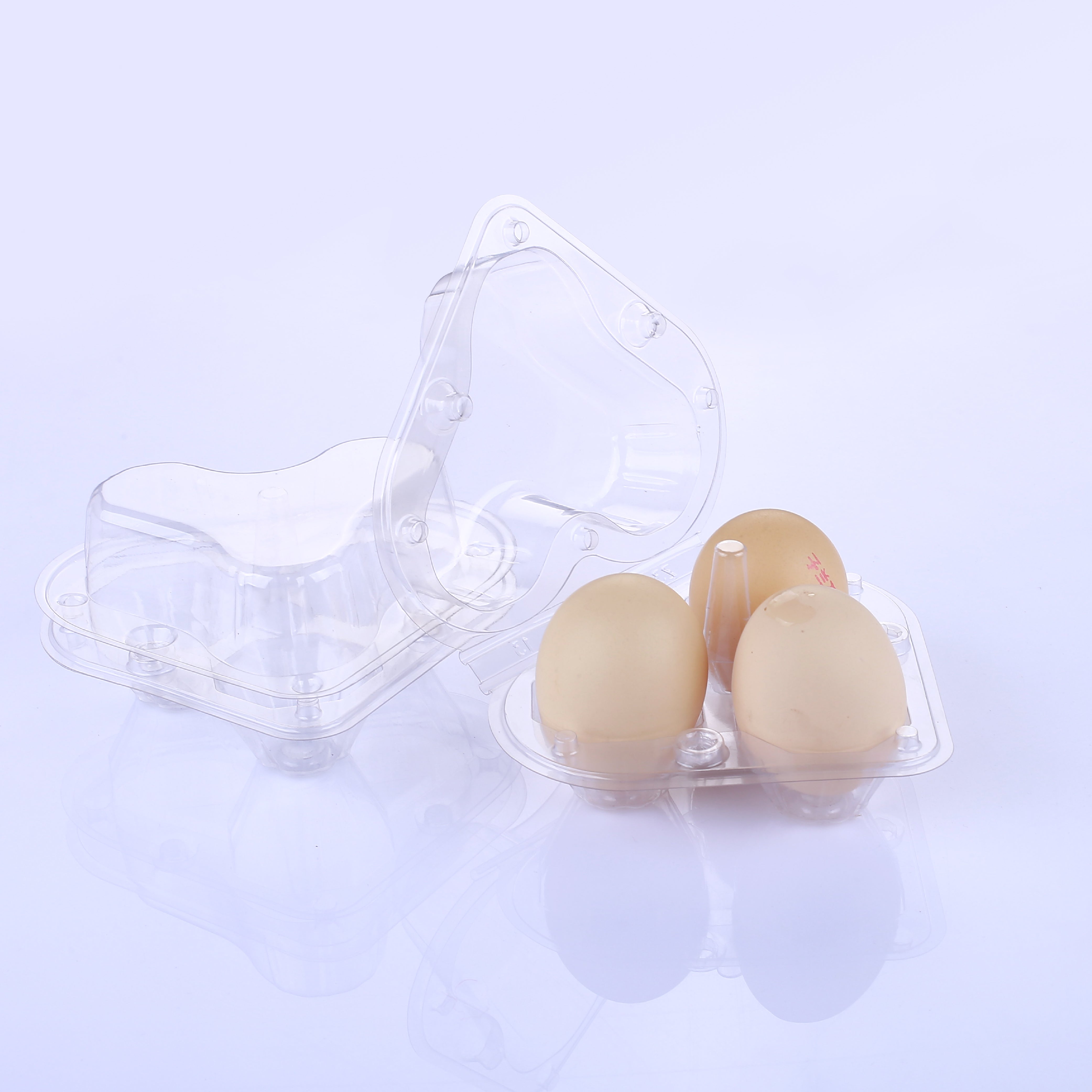 3-Egg Plastic Cartons