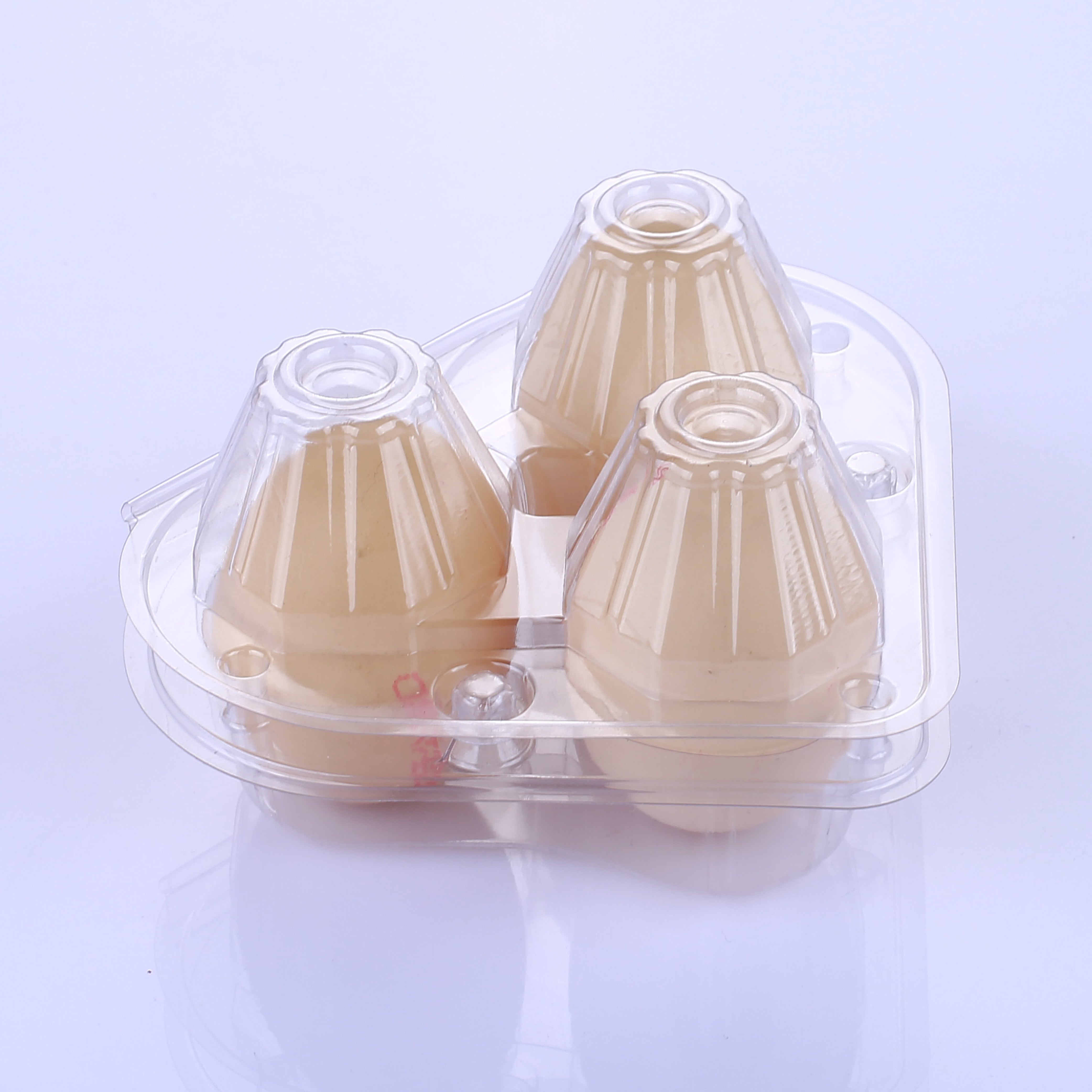 3-Egg Plastic Cartons