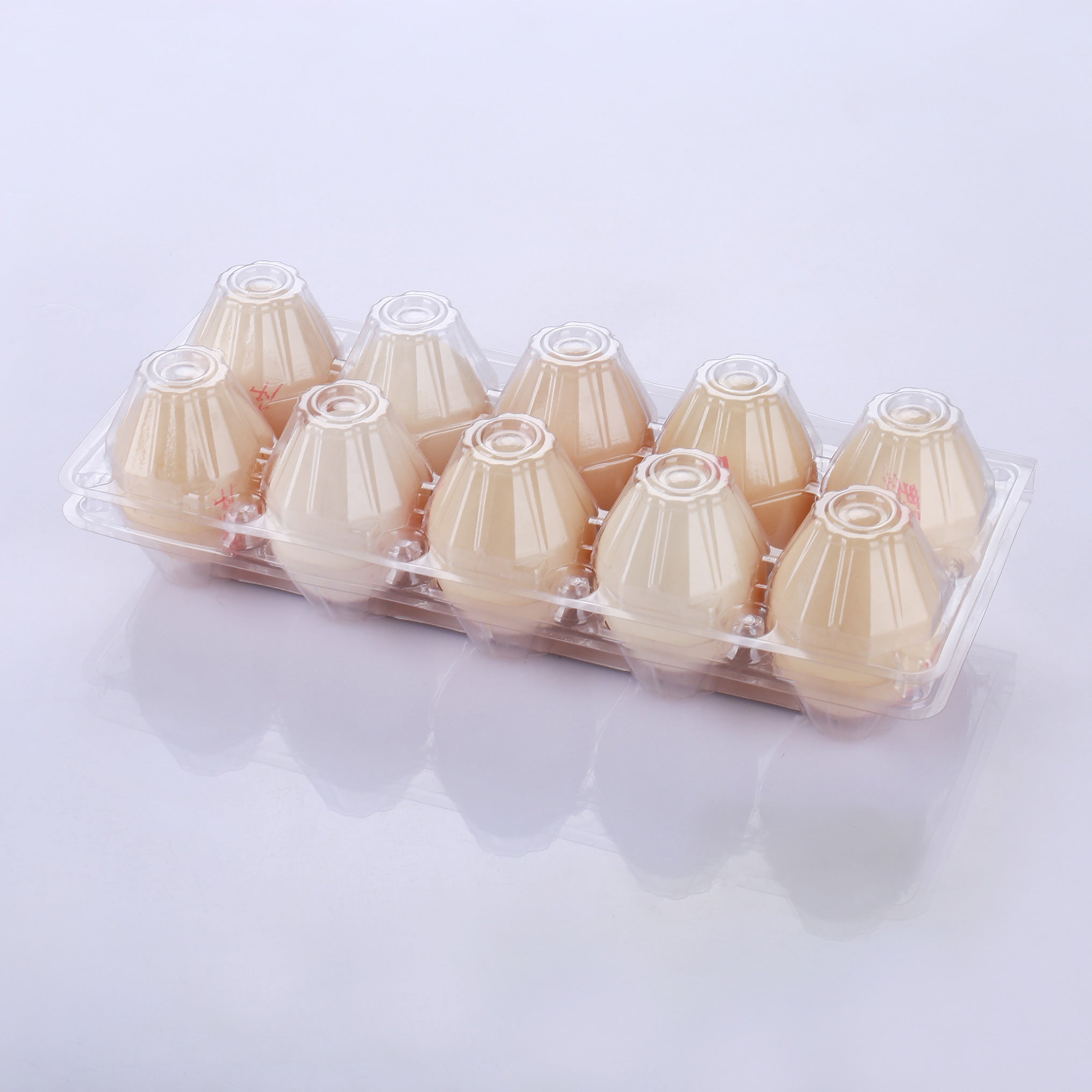 10-Egg Plastic Cartons