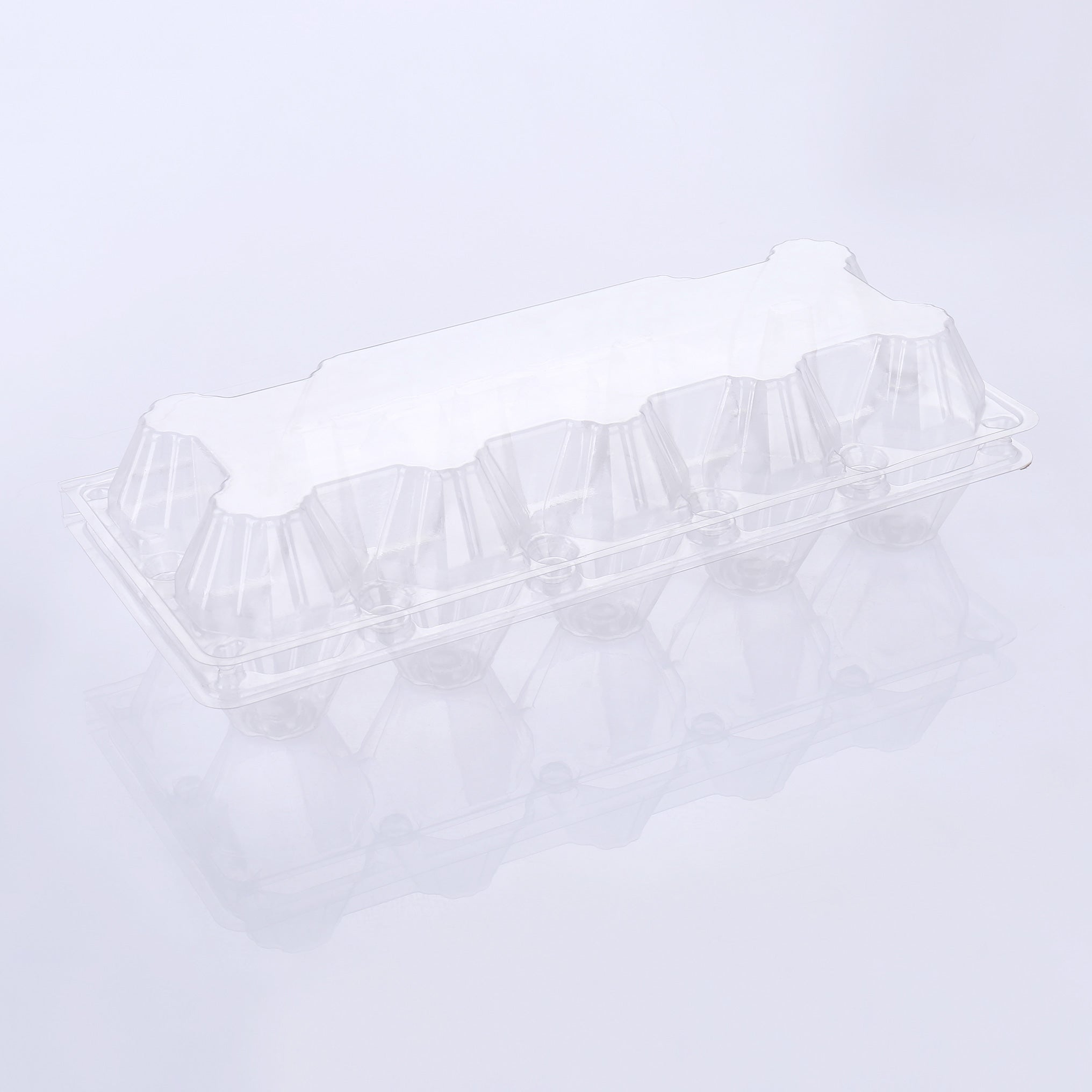 10-Egg Plastic Cartons