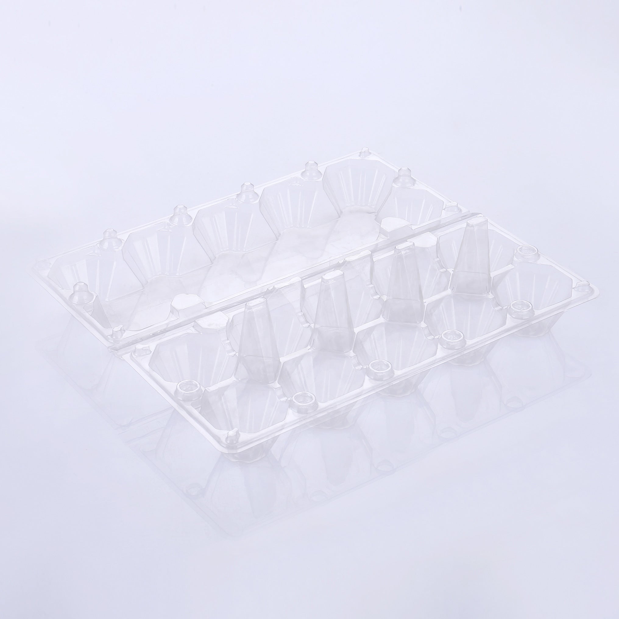 10-Egg Plastic Cartons