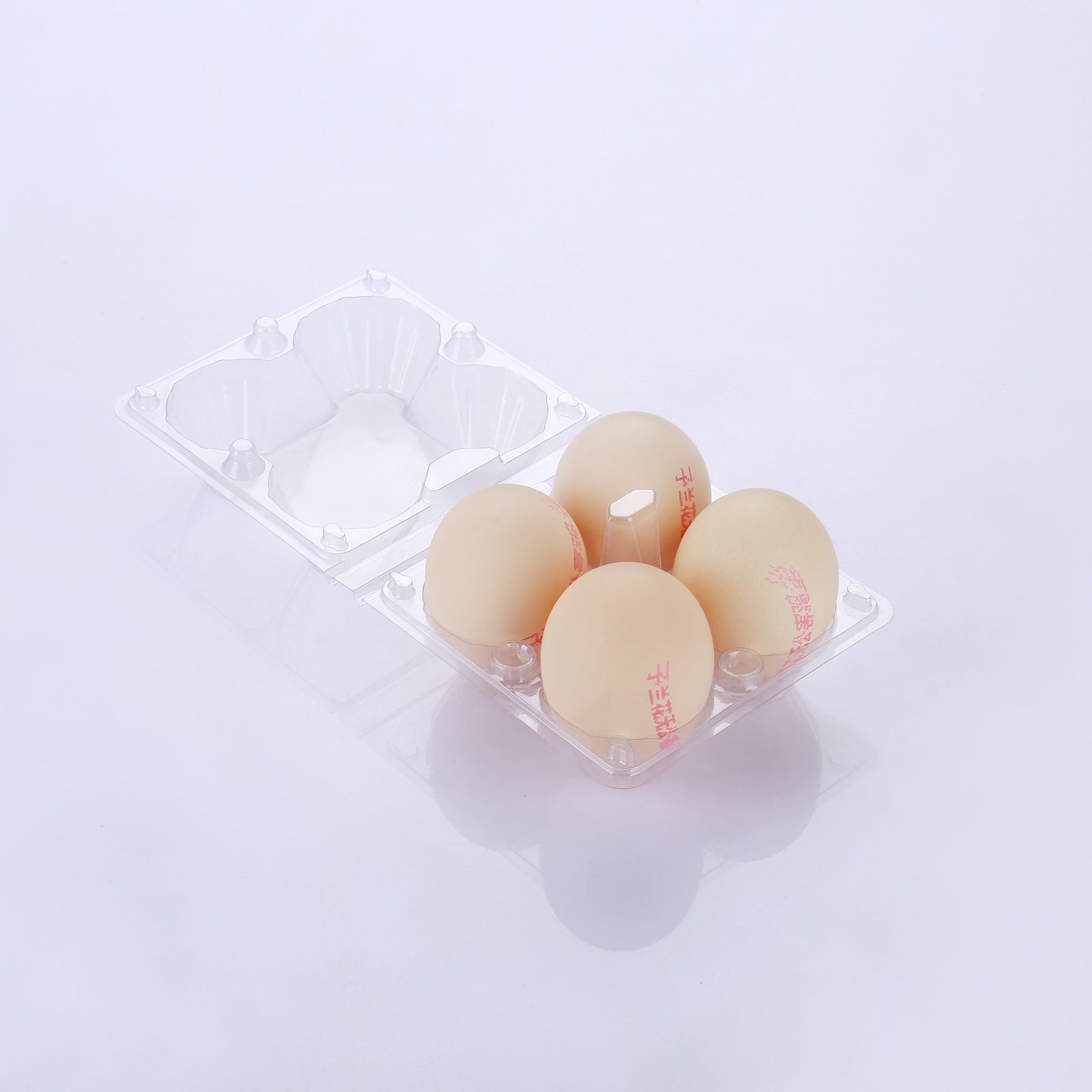 4-Egg Plastic Cartons