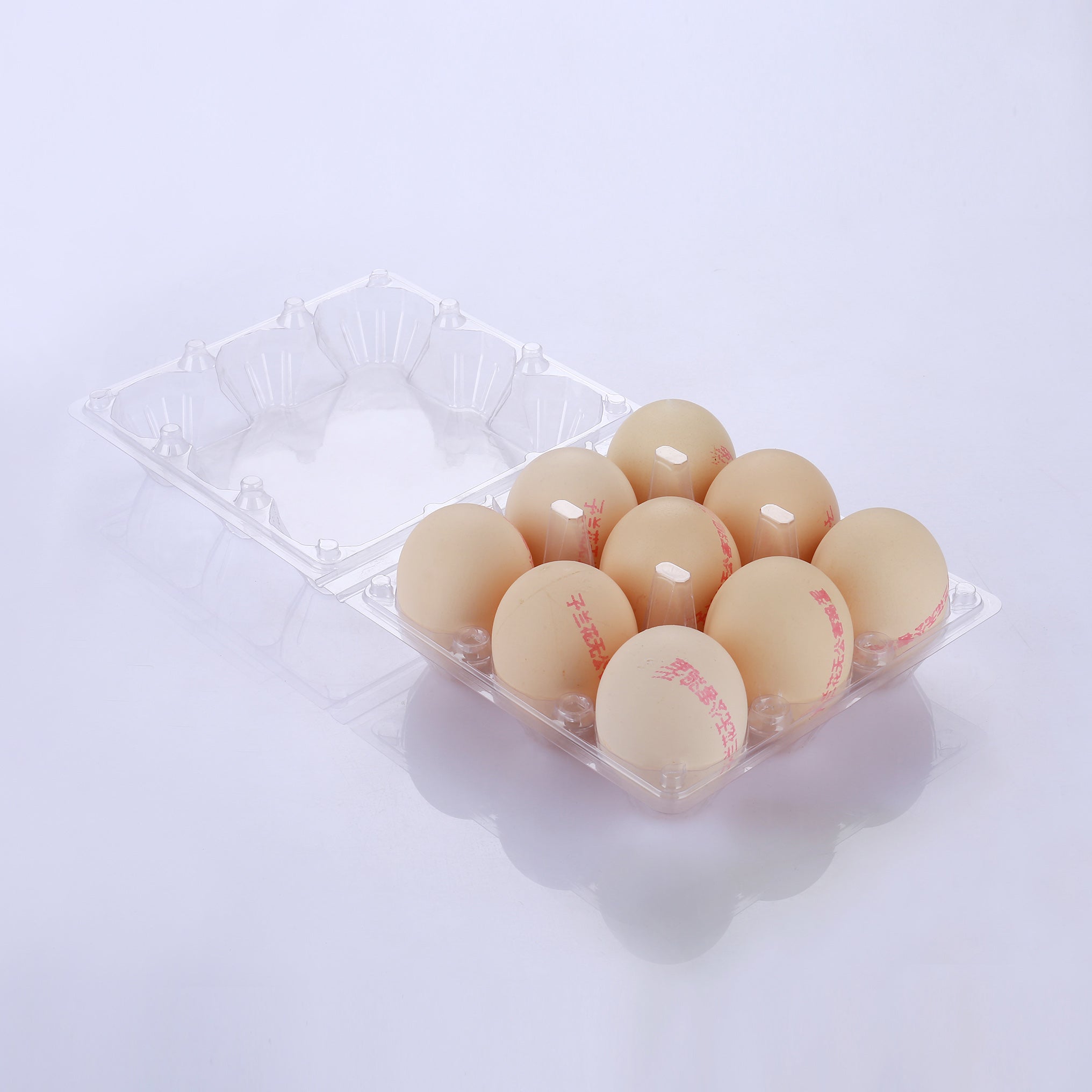 9-Egg Plastic Cartons