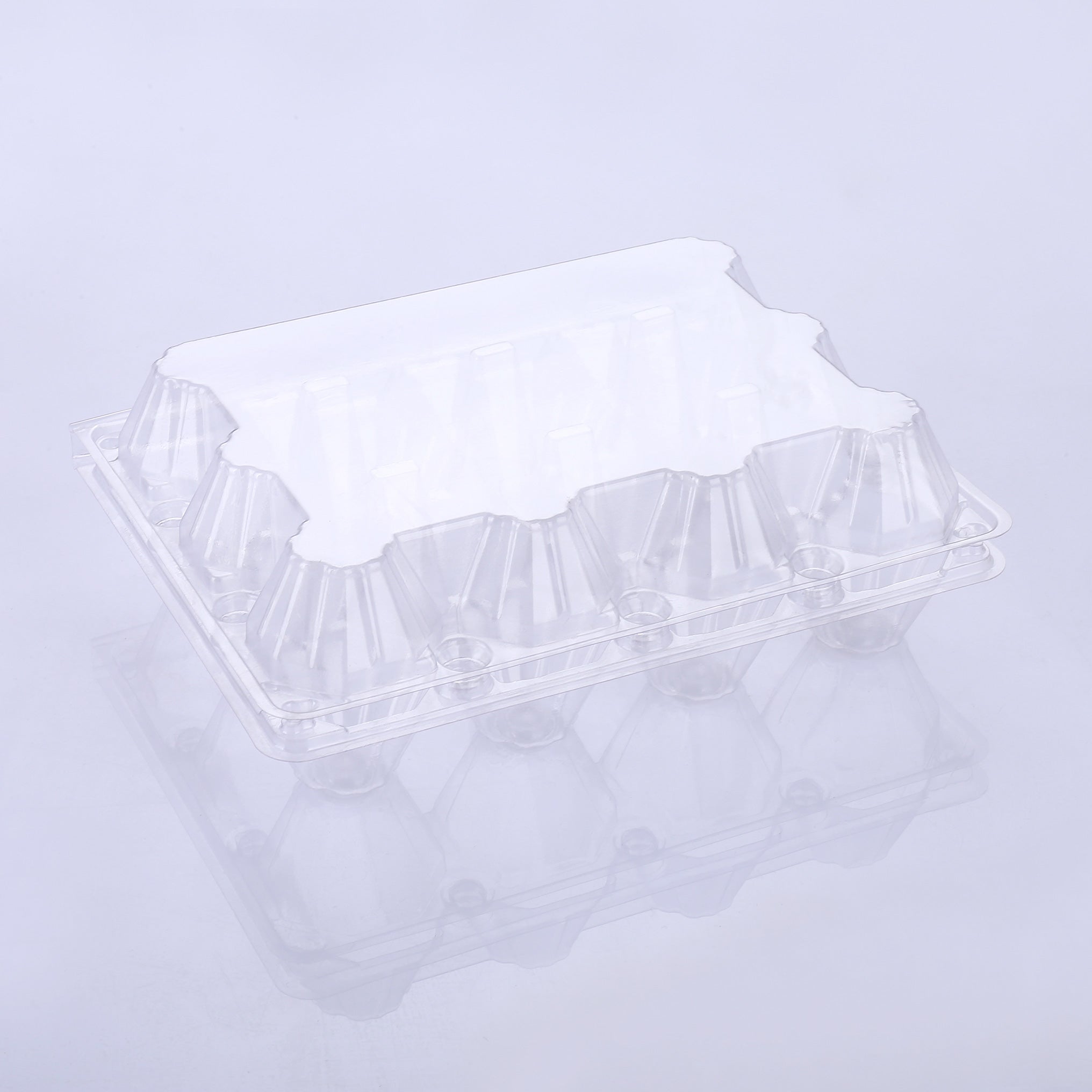 12-Egg Plastic Cartons