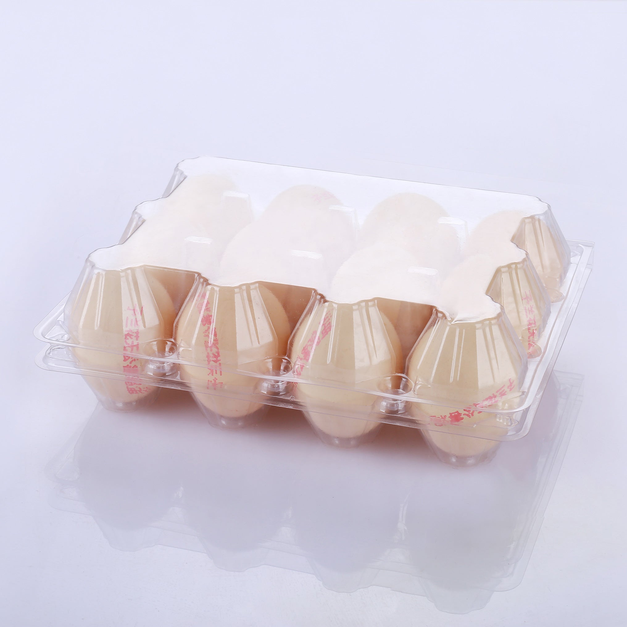 12-Egg Plastic Cartons