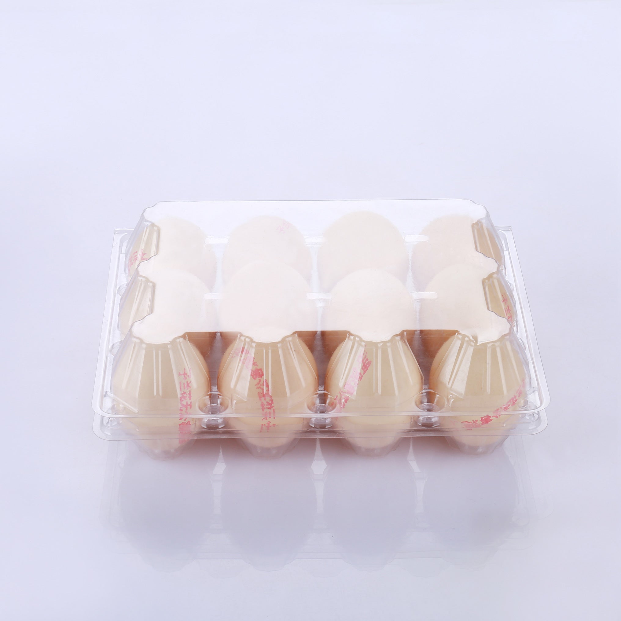 12-Egg Plastic Cartons