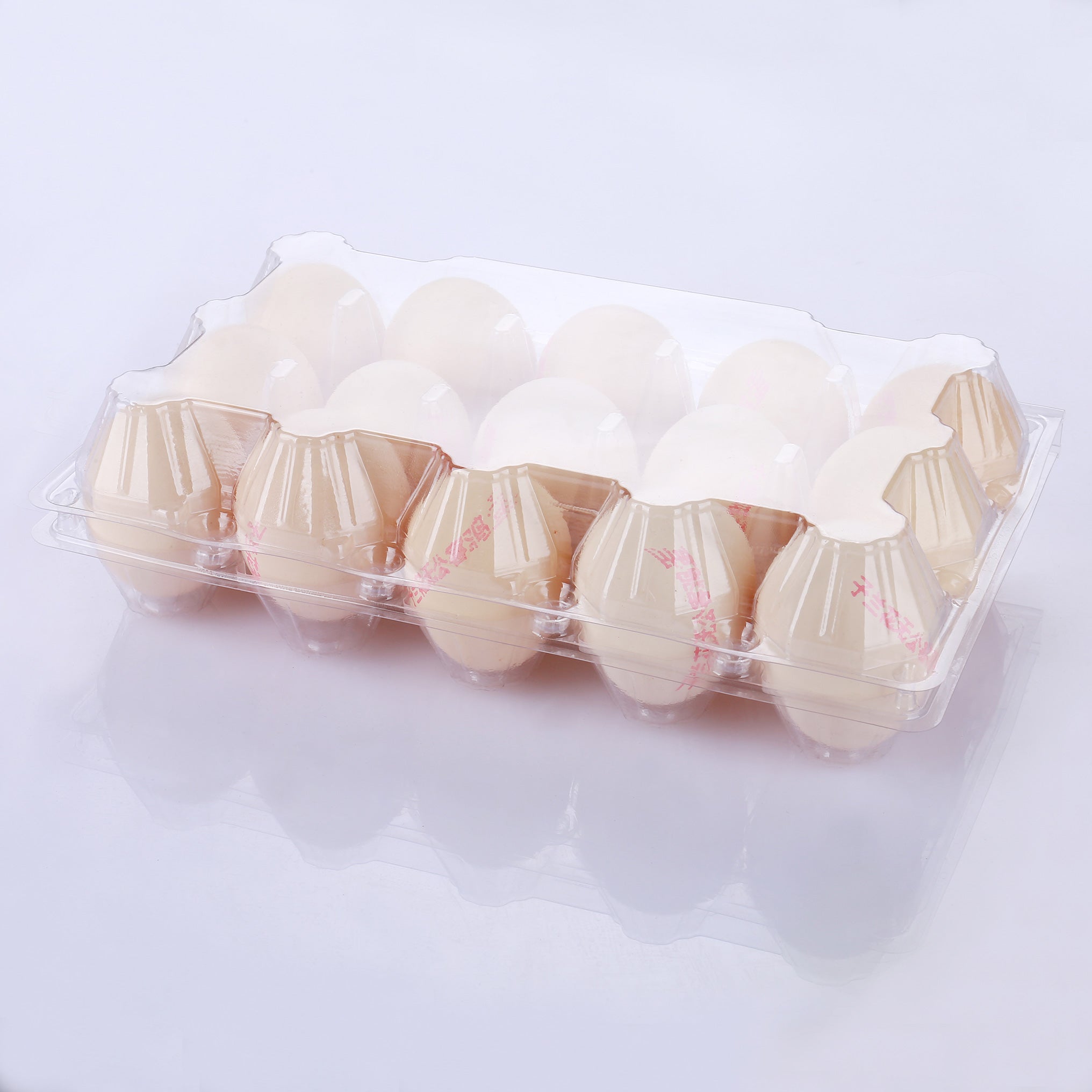 15-Egg Plastic Cartons