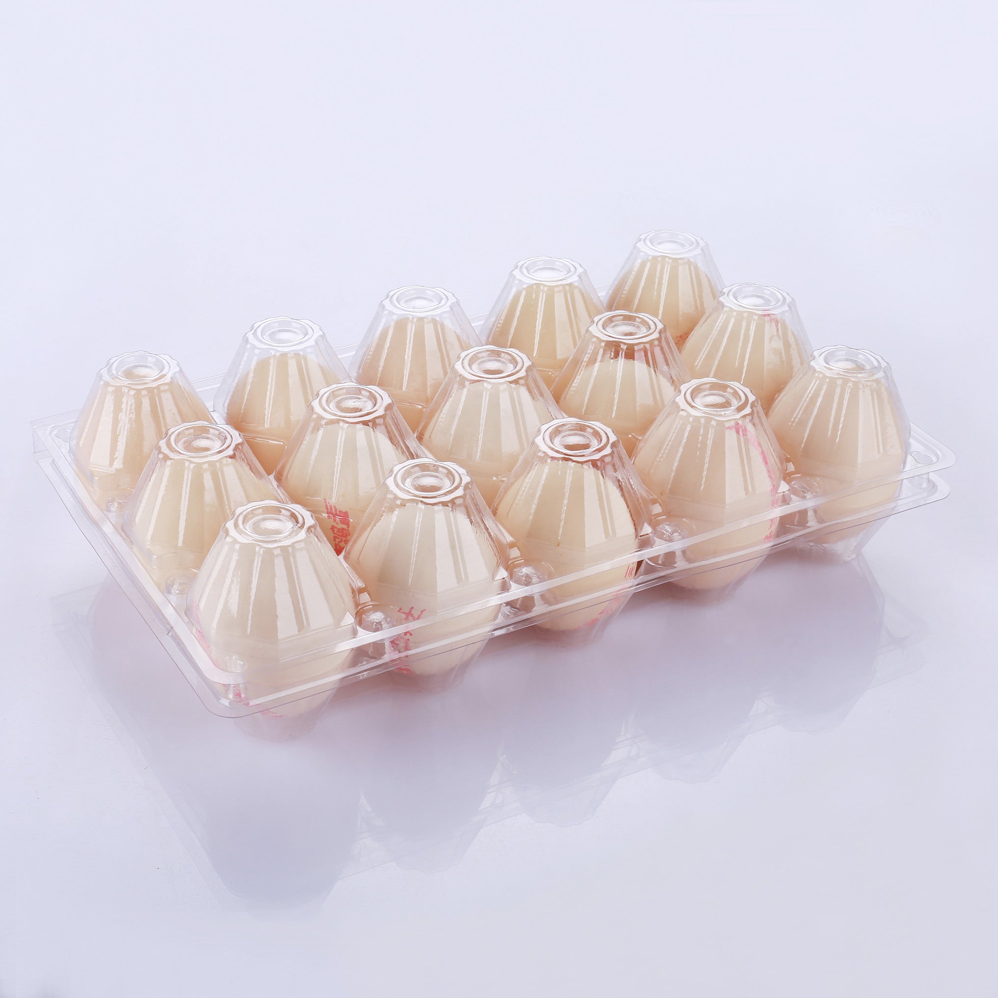 15-Egg Plastic Cartons