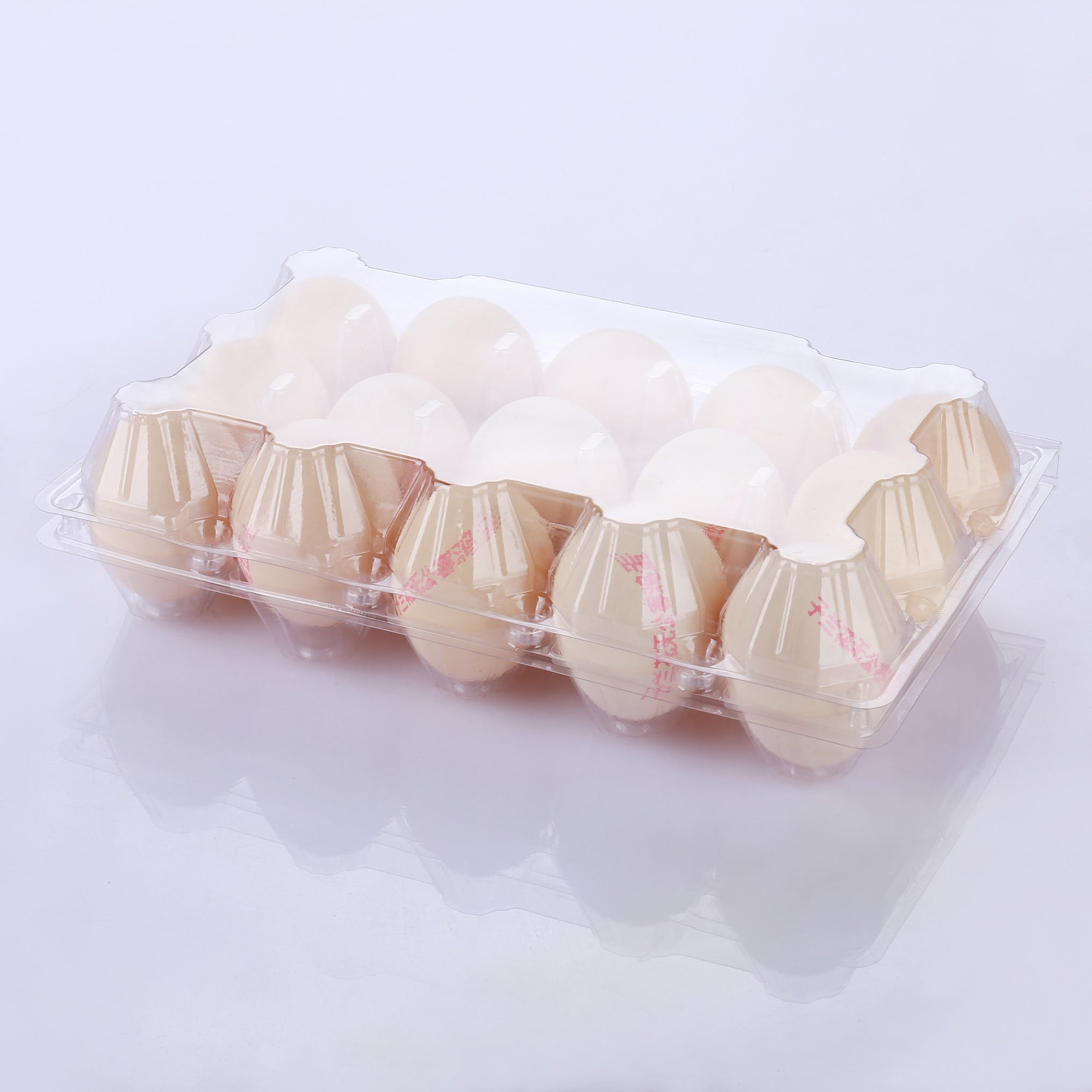 15-Egg Plastic Cartons