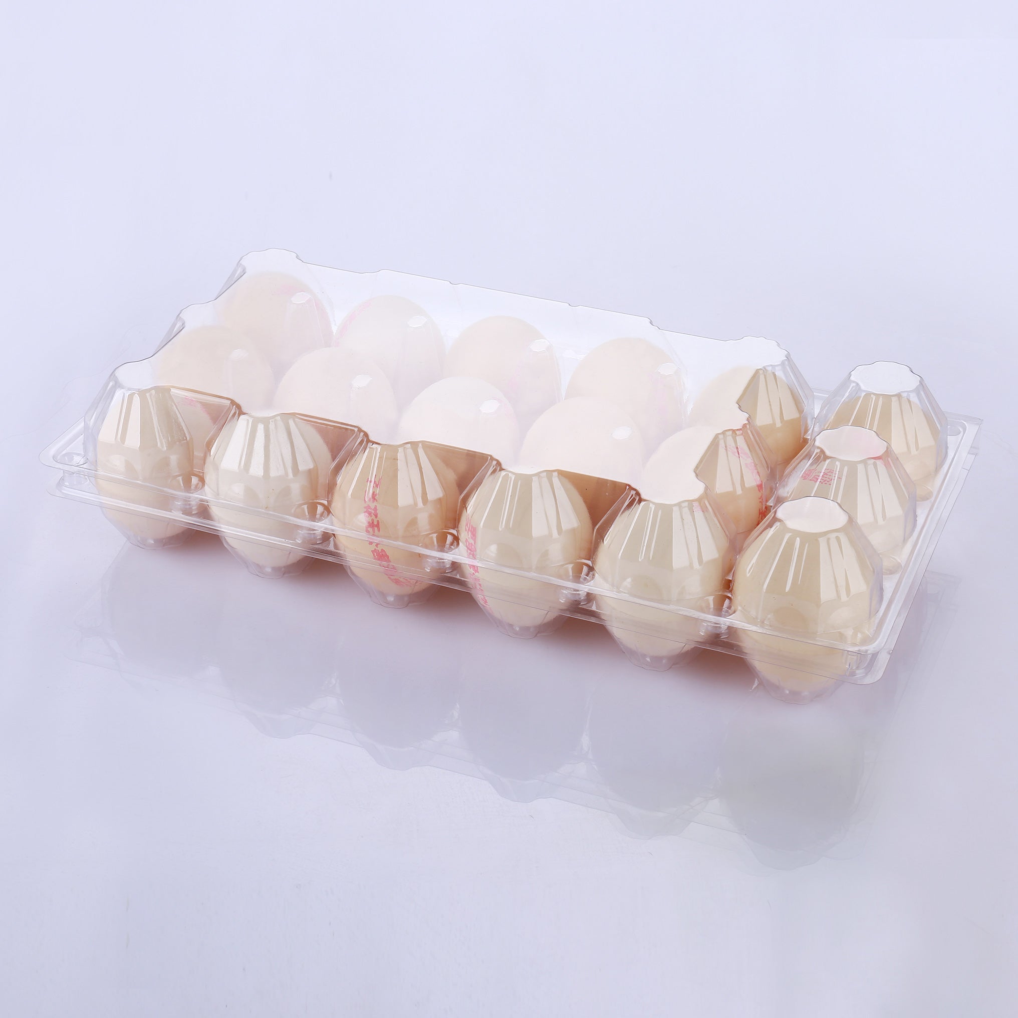 18-Egg Plastic Cartons