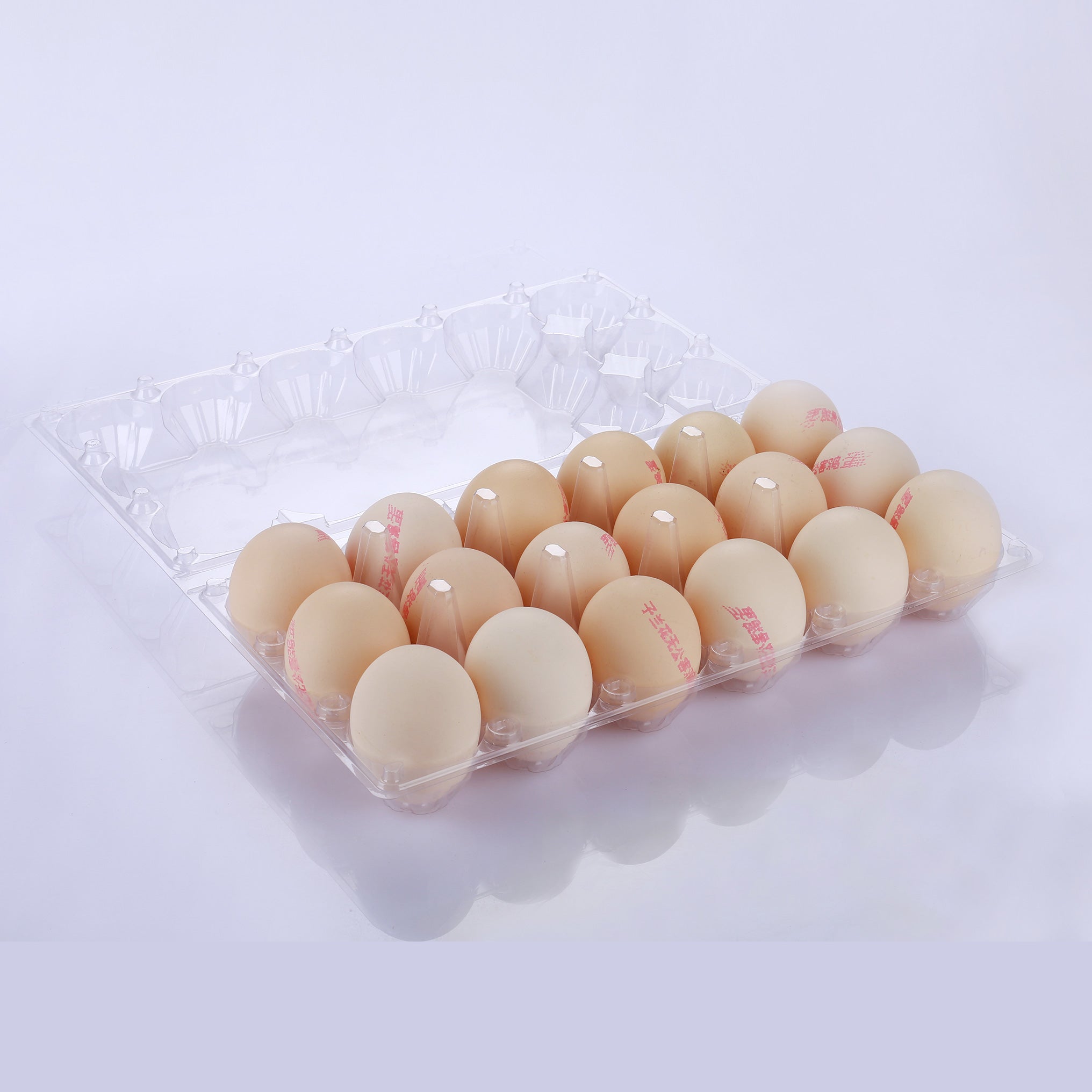 18-Egg Plastic Cartons