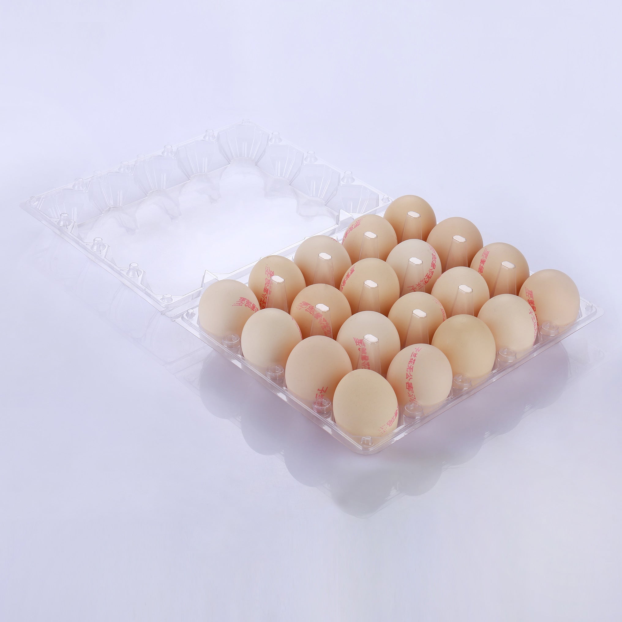 20-Egg Plastic Cartons