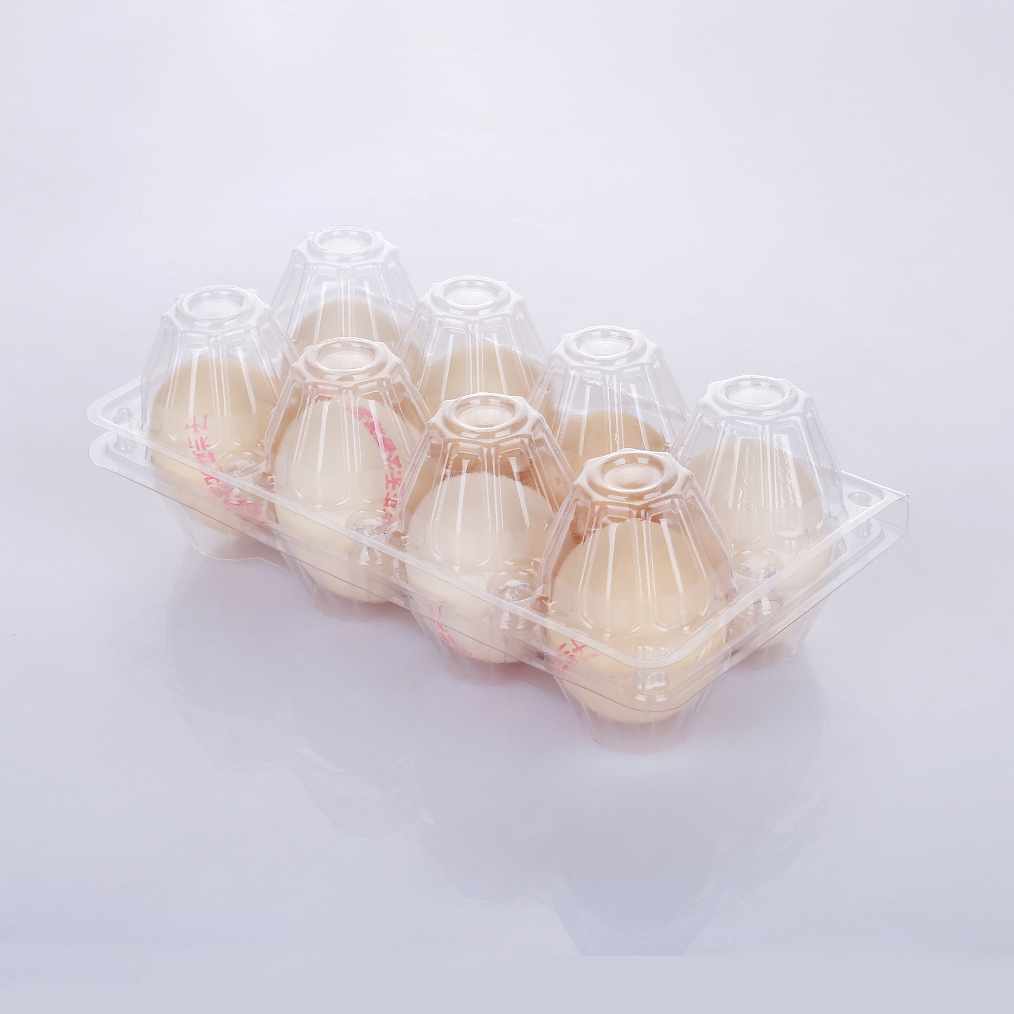 8-Egg Plastic Cartons