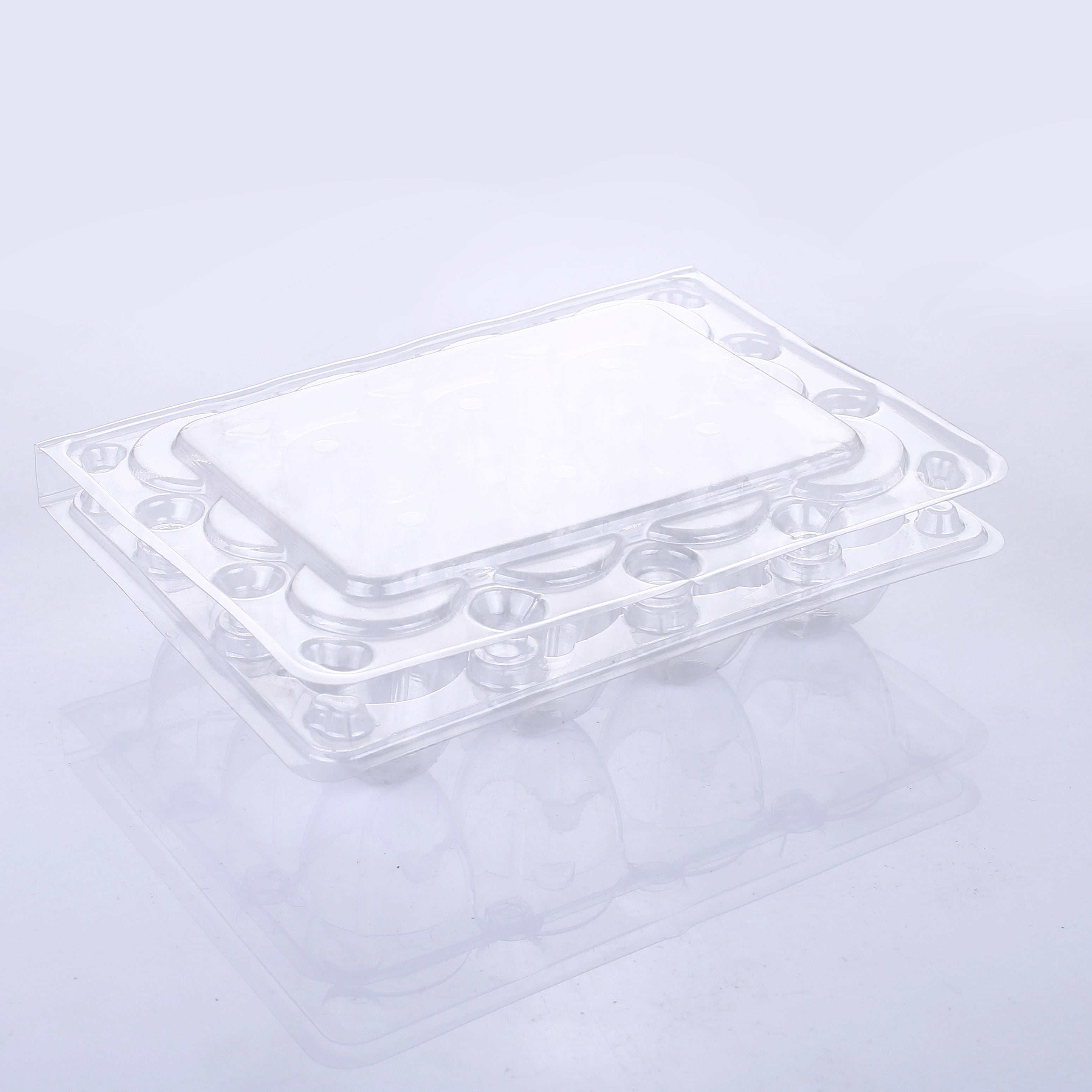 12-Hole Plastic Quail Egg Cartons